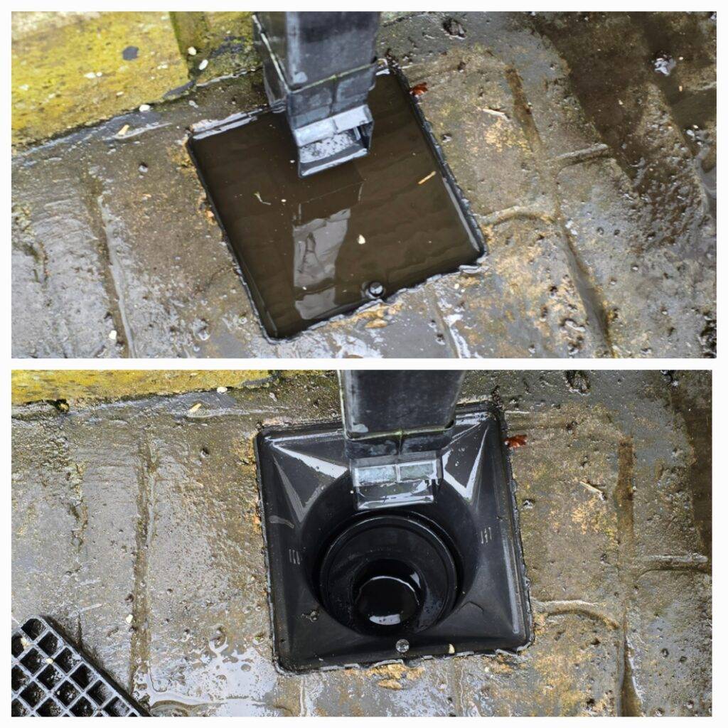 Professional gutter cleaning to prevent water damage in Bradford, Leeds, Halifax, and Huddersfield