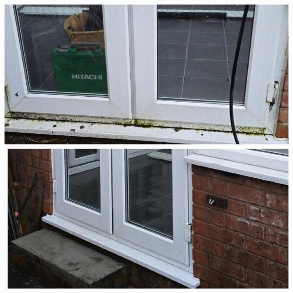 Window cleaning in Leeds using pure-water pole system – Trusted Cleanerz Ltd